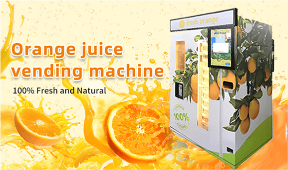 orange juice vending machine