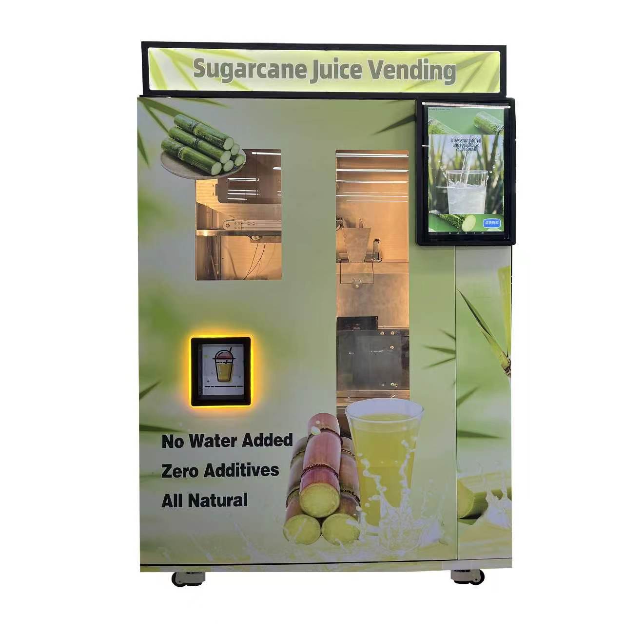 Sugarcane juice vending machine